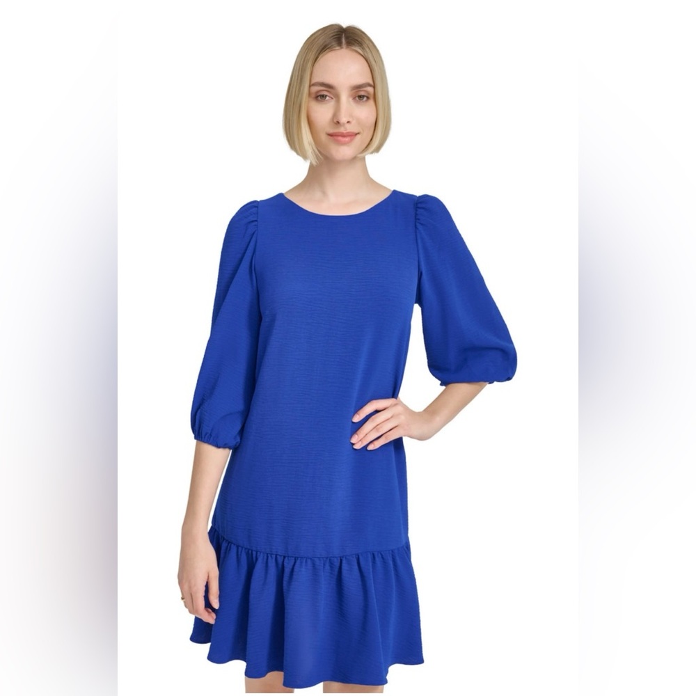 Harper Rose Balloon Sleeve Dress - Picture 3 of 7